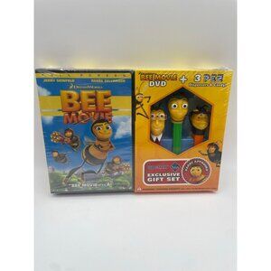 PEZ Dreamworks Bee Movie DVD + 3 Disp EXCLUSIVE Walmart/Sams Club GIFT SET